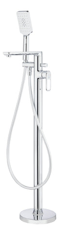 Abode Levarto Floor Standing Bath Shower Mixer - Chrome