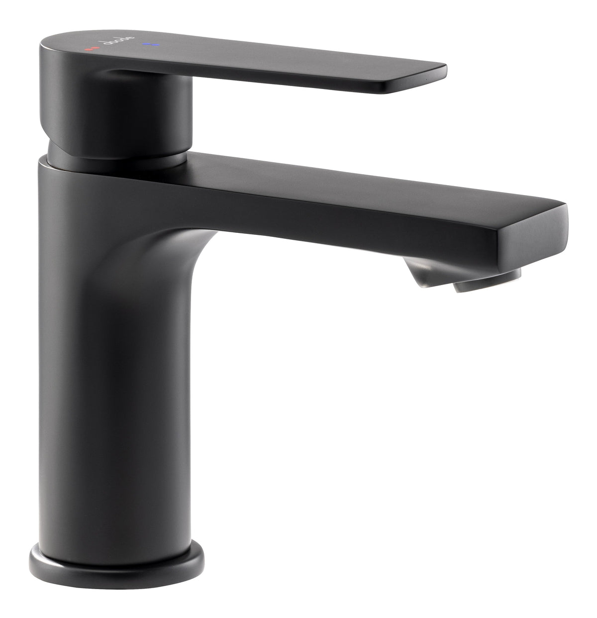 Abode Aquip Basin Mixer - Matt Black