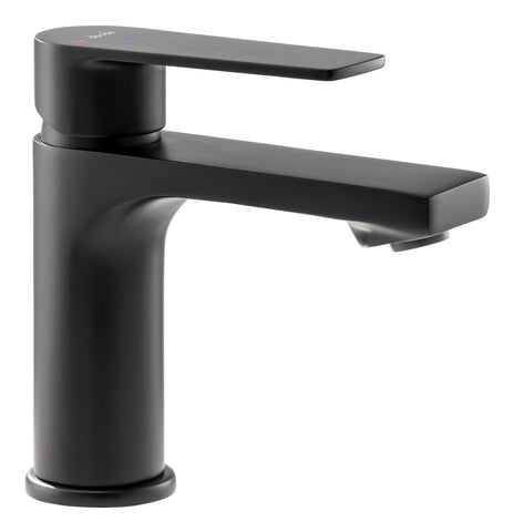 Abode Aquip Basin Mixer - Matt Black
