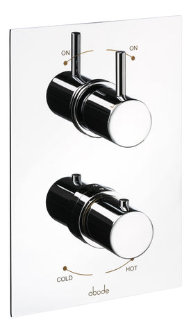 Abode Harmonie Concealed Shower (2 Exit) - Chrome