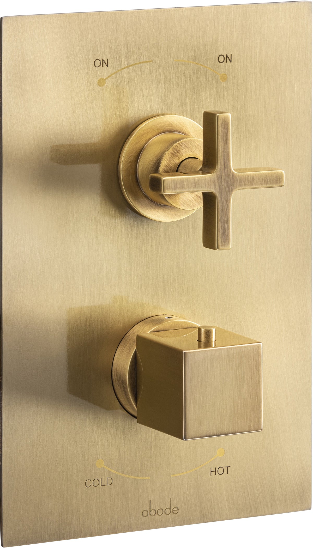 Abode Serenitie Concealed Shower (2 Exit) - Antique Brass