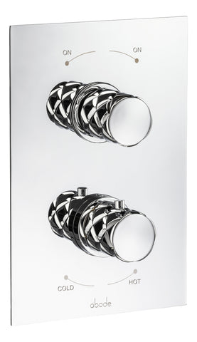 Abode Kite Concealed Shower (2 Exit) - Chrome