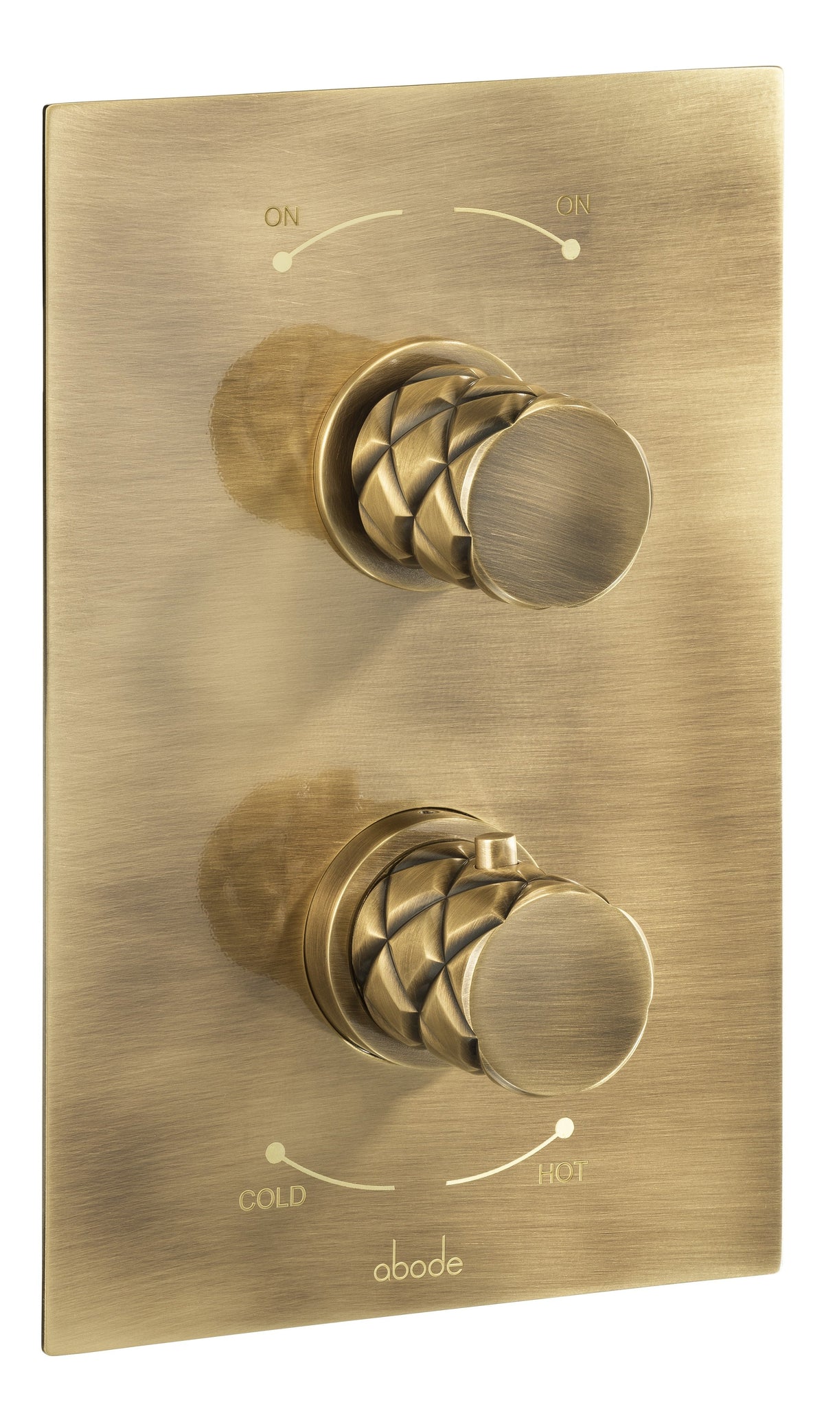 Abode Kite Concealed Shower (2 Exit) - Antique Brass