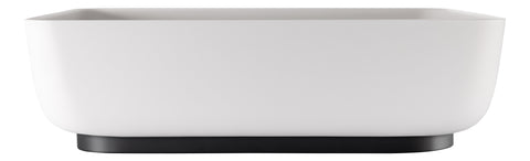 Abode Cava 450x350mm Tablet Basin - Chalk White