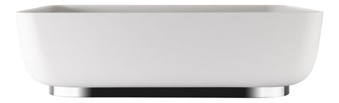 Abode Cava Tablet Basin Plinth - Chrome
