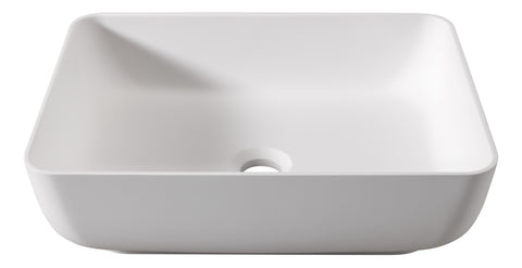 Abode Tableau/Cava Shelf & Tablet Basin Set - Chalk White w/Chrome Finishes