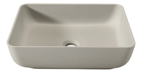 Abode Cava 450x350mm Tablet Basin - Pebble Grey