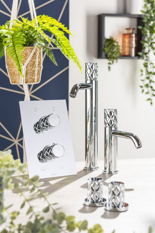 Abode Kite Tall Basin Mixer - Chrome