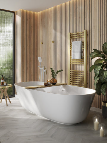 Abode Uno Robe Hook - Brushed Brass