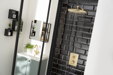 Abode Serenitie Concealed Shower (2 Exit) - Antique Brass