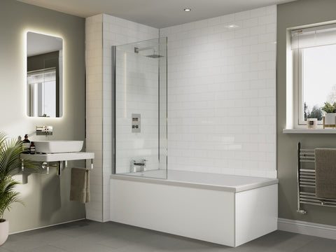 Abode Storm Slimline 200x200x3mm Circular Showerhead - St/Steel