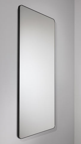 Abode Mayar 450x900mm Tablet Mirror - Matt Black