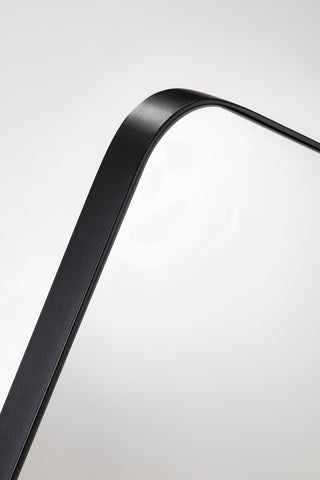 Abode Mayar 450x900mm Tablet LED Mirror - Matt Black