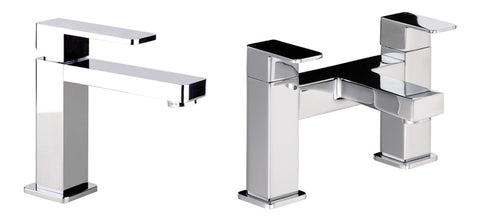 Abode Fervour Pack Offer 1 (Basin Mixer & Bath Filler) - Chrome