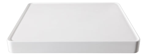 Abode Tableau 600mm Basin Shelf & Brackets - Chalk White