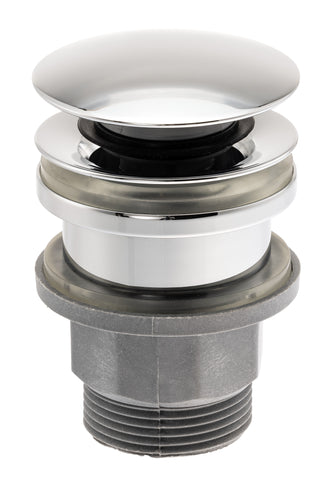 Abode Uno Basin Clicker Waste Universal - Chrome