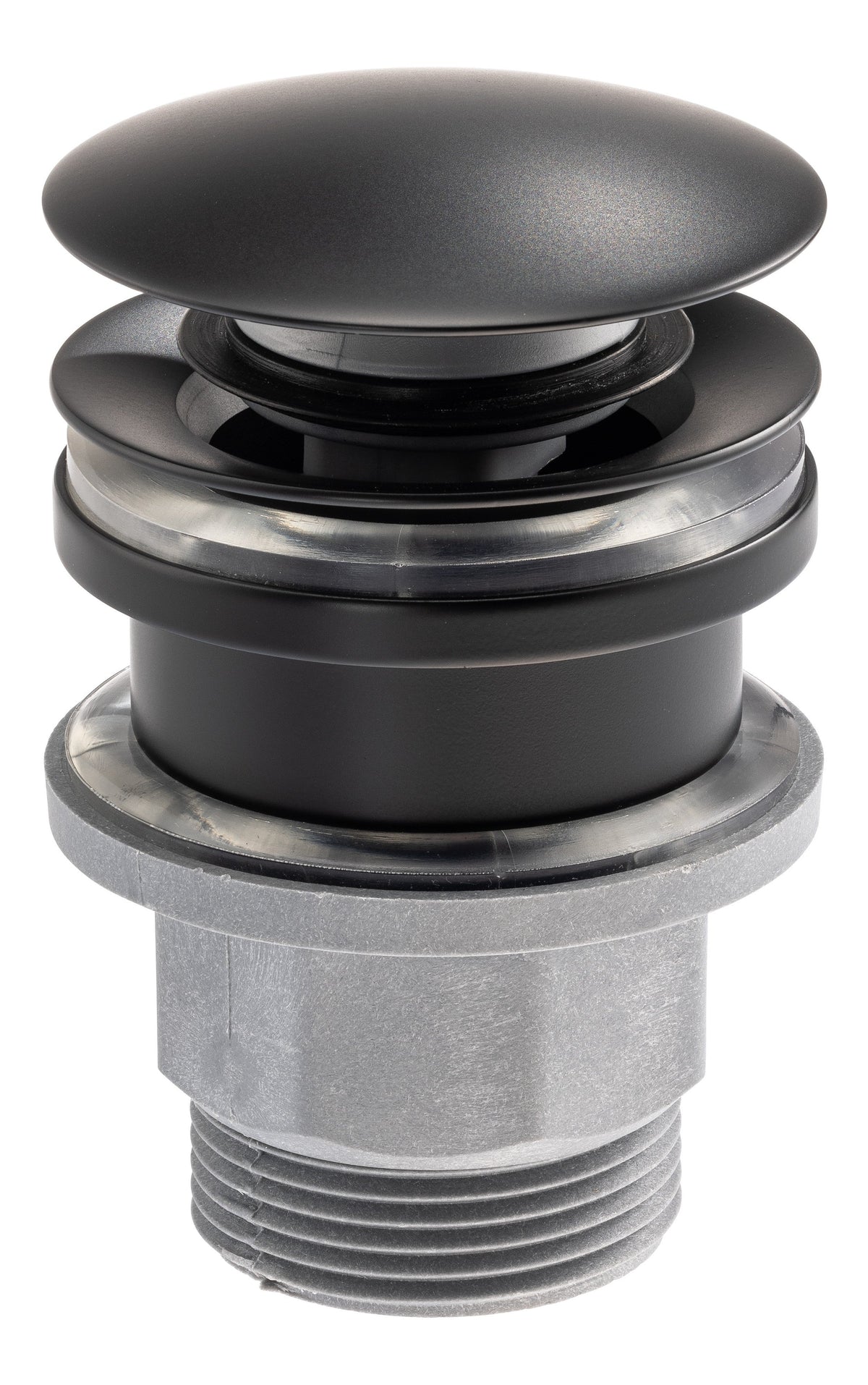 Abode Uno Basin Clicker Waste Universal - Matt Black