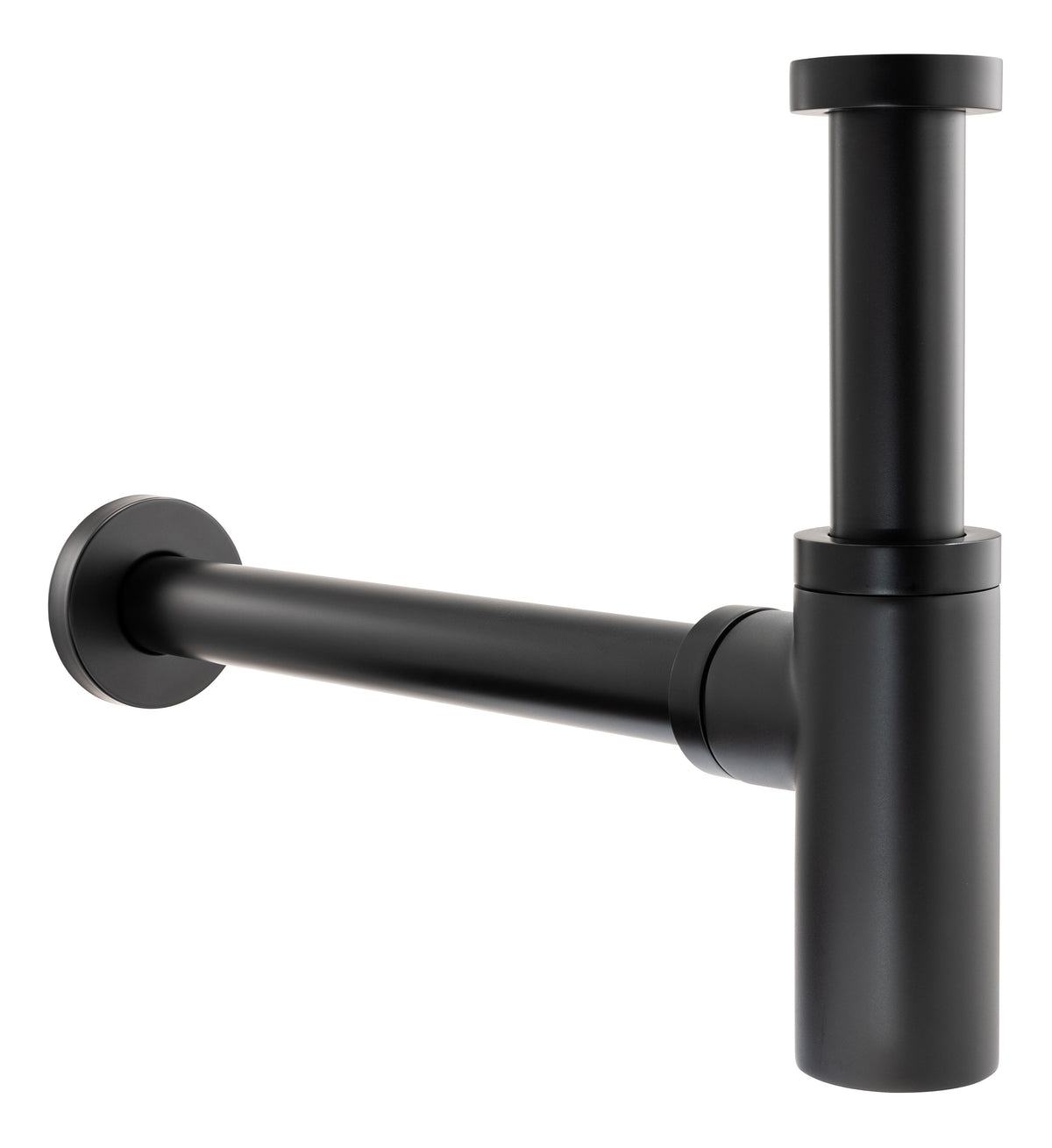 Abode Uno Basin Bottle Trap - Matt Black