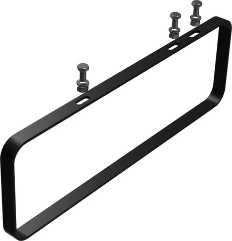 Abode Tableau/Iox Shelf & Tablet Basin Set - Chalk White w/Matt Black Finishes