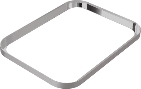 Abode Tableau/Cava Shelf & Tablet Basin Set - Chalk White w/Chrome Finishes