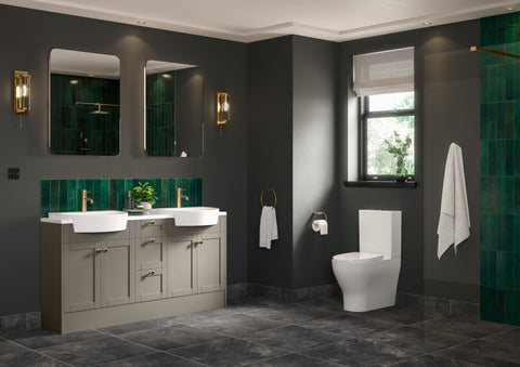 Liver Rimless Wall Hung WC & Soft Close Seat