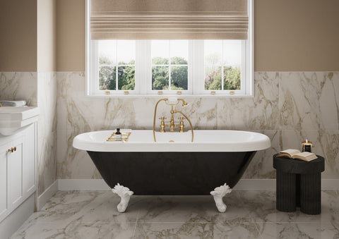Abakan 500mm Slim WC Unit - Matt White (Grey Cab)