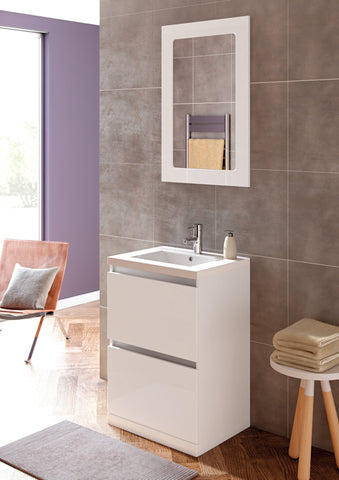 Camel 1205mm Laminate Worktop - White Gloss