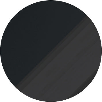 Distinct 805mm Wall Hung 2 Drawer Basin Unit & 1TH Co-ordinating Basin - Matt Black & Glass