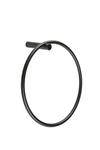 Beck Towel Ring - Black