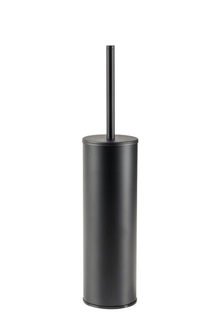 Beck Wall Mounted Toilet Brush Holder - Black