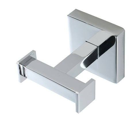 Lingi Double Robe Hook - Chrome