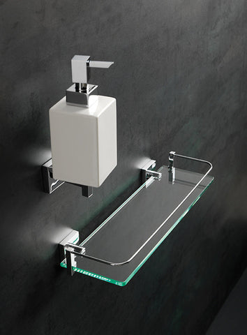 Lingi 40cm Glass Shelf