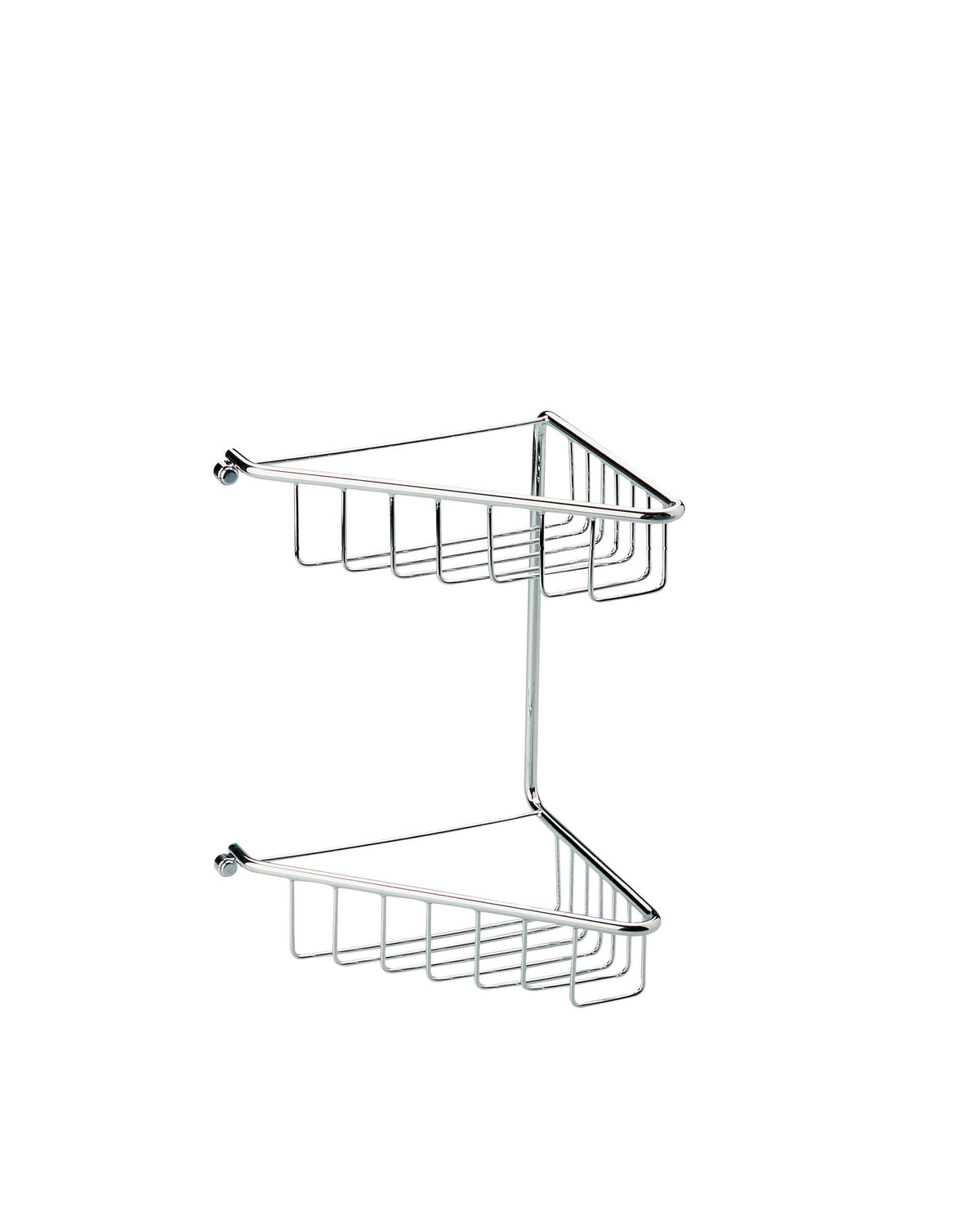 Ellen 2-Tier Corner Shower Caddy - Chrome