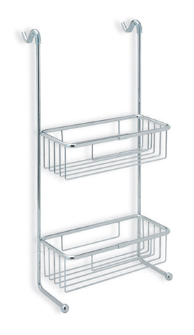 Mardike 2-Tier Shower Caddy - Chrome