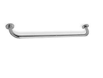 Straight 34cm Grab Rail - Chrome