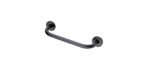 Straight 64cm Grab Rail - Matt Black