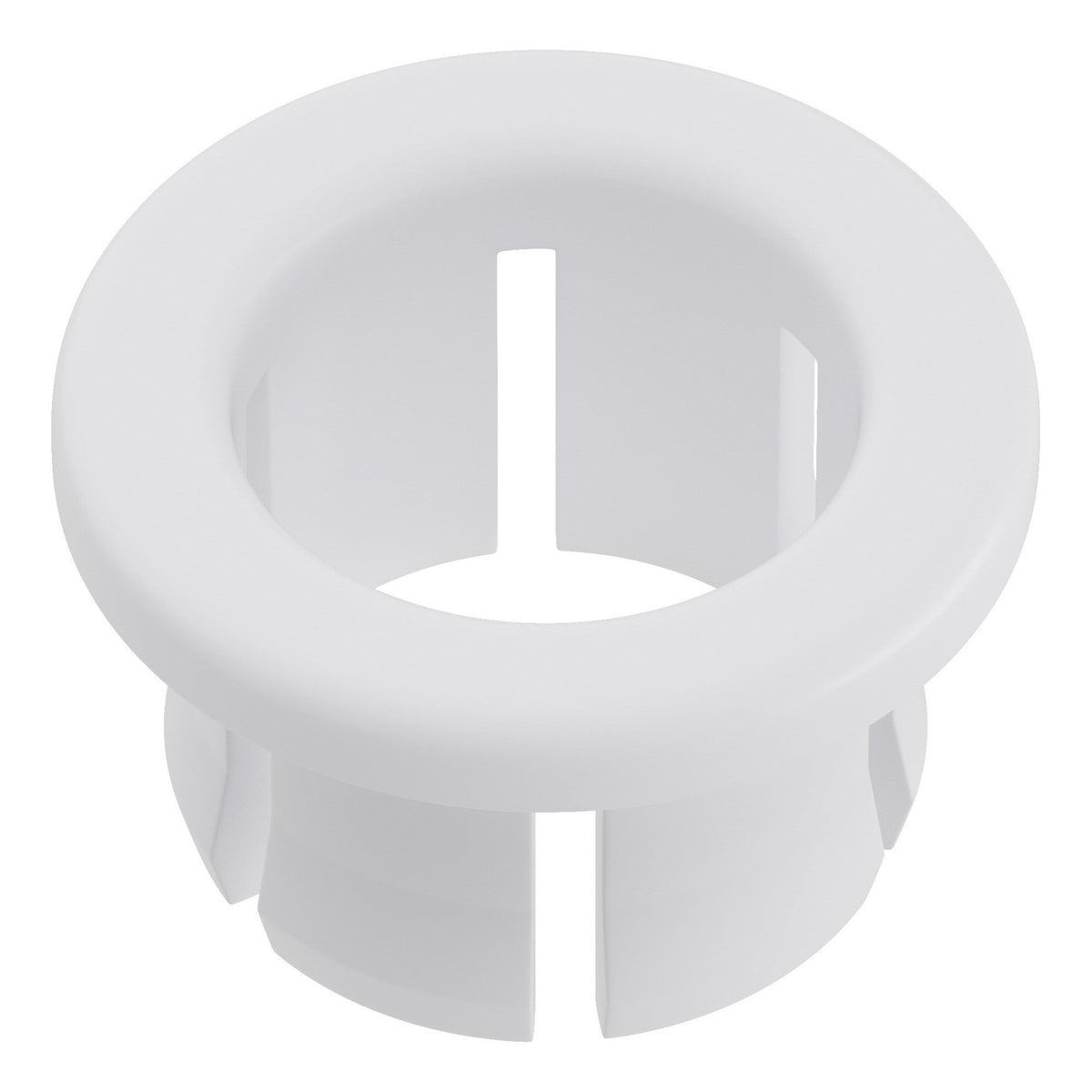 Overflow Ring for Resin Basins - White