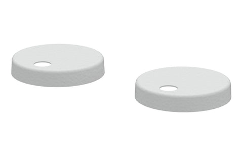 Sherford Toilet Seat Cover Caps - White