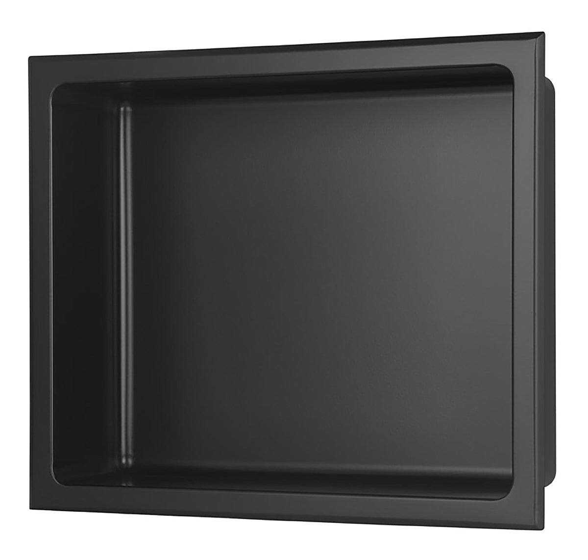 305x360mm Bathroom Niche - Matt Black