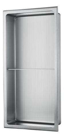 610x305mm Bathroom Niche - St/Steel