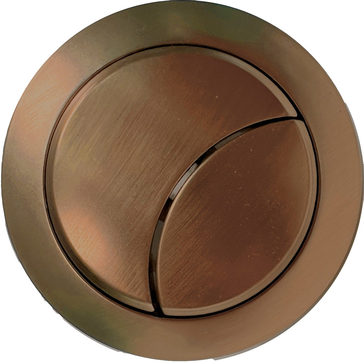 Dual Push Button (Cable) - Brushed Bronze
