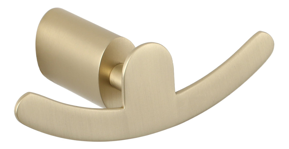 Rodela Robe Hook - Brushed Brass
