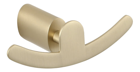 Rodela Robe Hook - Brushed Brass