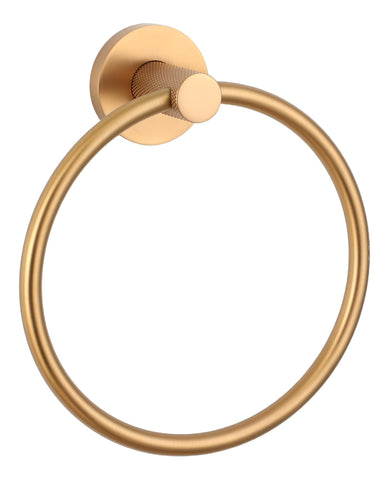 Astico Towel Ring - Brushed Bronze