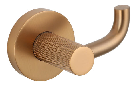 Astico Robe Hook - Brushed Bronze