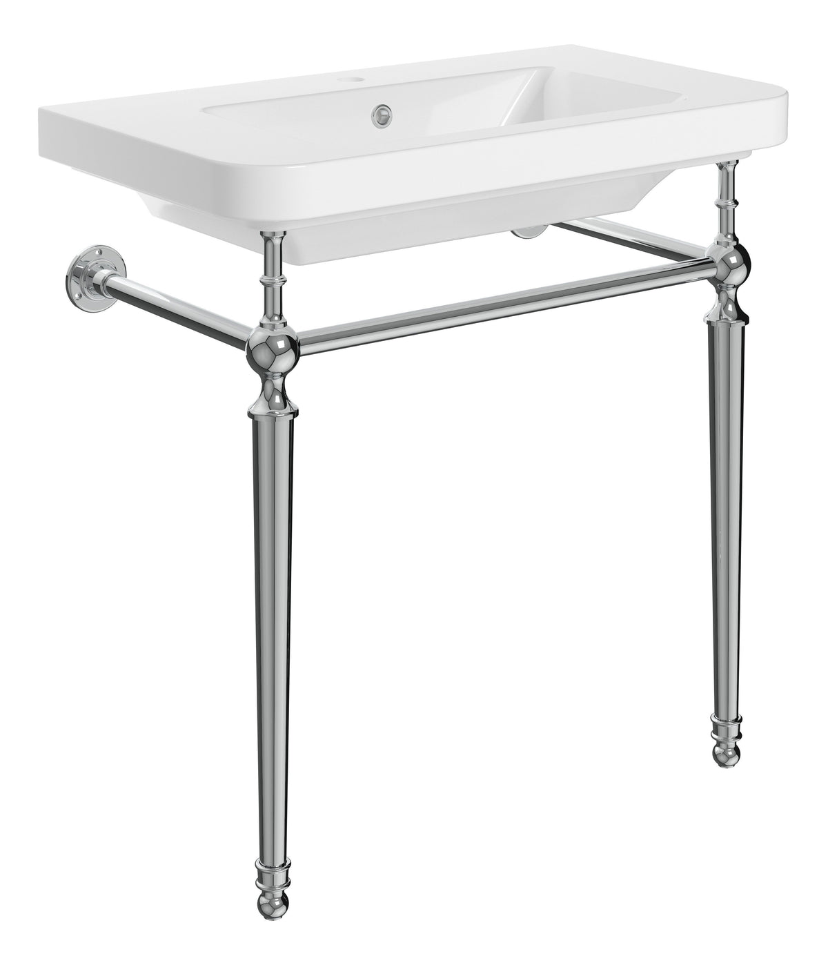 Cecil 810mm 1TH Console Basin - Chrome
