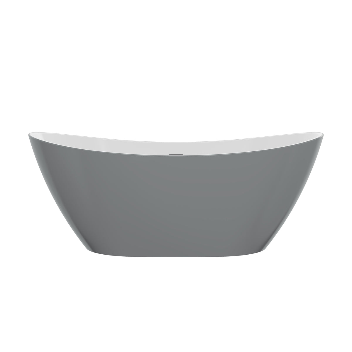 Beal Freestanding 1700x780x690mm Bath - Grey
