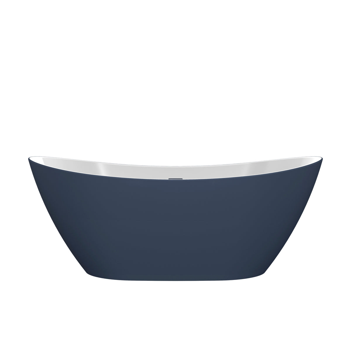 Beal Freestanding 1700x780x690mm Bath - Matt Blue