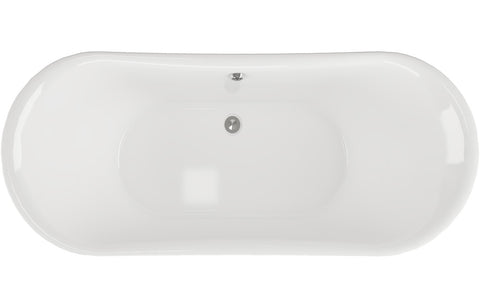 Fal Freestanding 1760x710x775mm 0TH Bath w/Feet