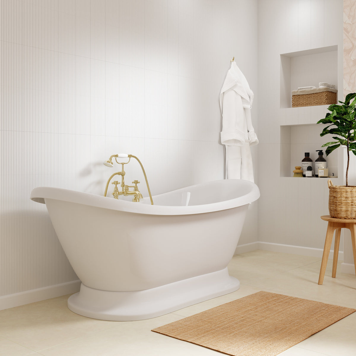 Grudie Freestanding Bath - Base Only
